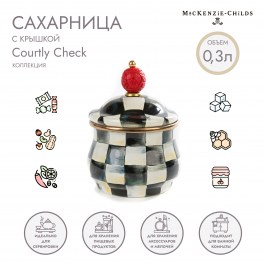 Сахарница с крышкой Courtly Check 89211
